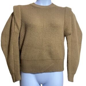 ASTR the Label camel Romina banana sleeve sweater - Medium